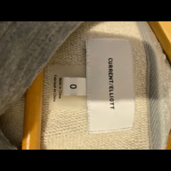 Current Elliot sweatshirt sz 0 - Picture 3 of 3